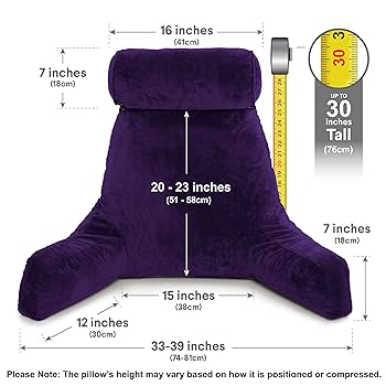 Amazon.com: Husband Pillow XXL – Reading Pillow Bed Chair